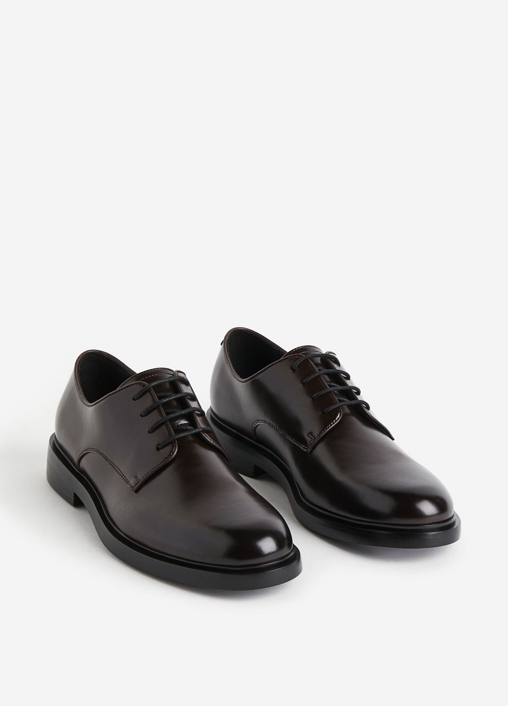 Темно-коричневые кэжуал туфли H&M
