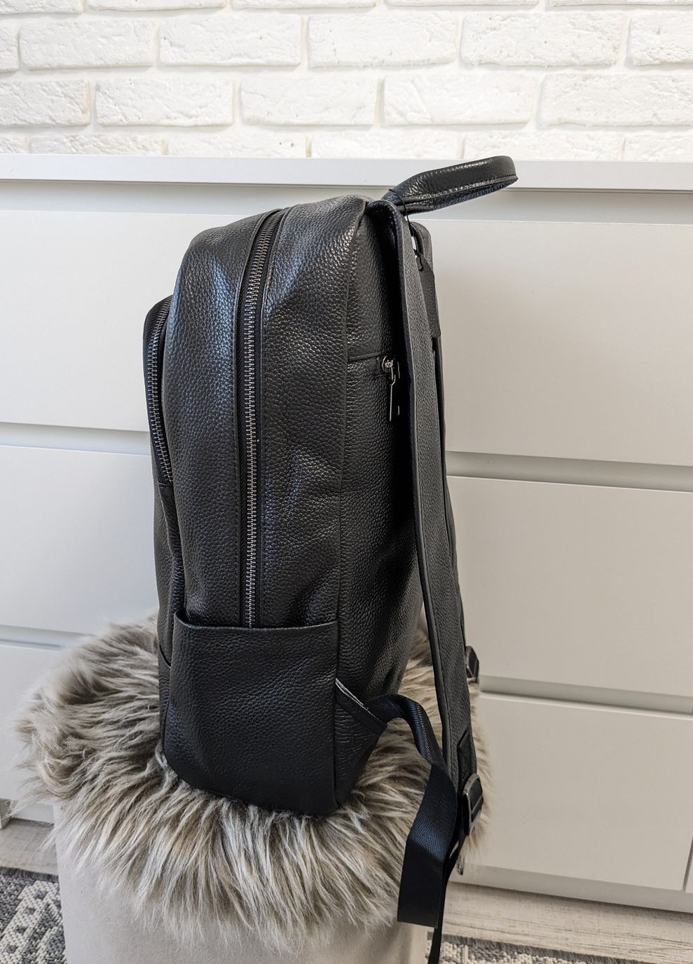 Шкіряний рюкзак для документів формату А4 Vishnya (267241880)