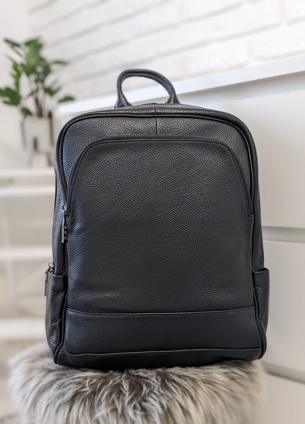 Шкіряний рюкзак для документів формату А4 Vishnya (267241880)