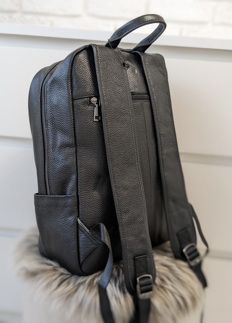 Шкіряний рюкзак для документів формату А4 Vishnya (267241880)