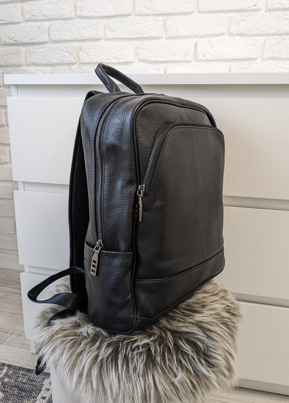 Шкіряний рюкзак для документів формату А4 Vishnya (267241880)