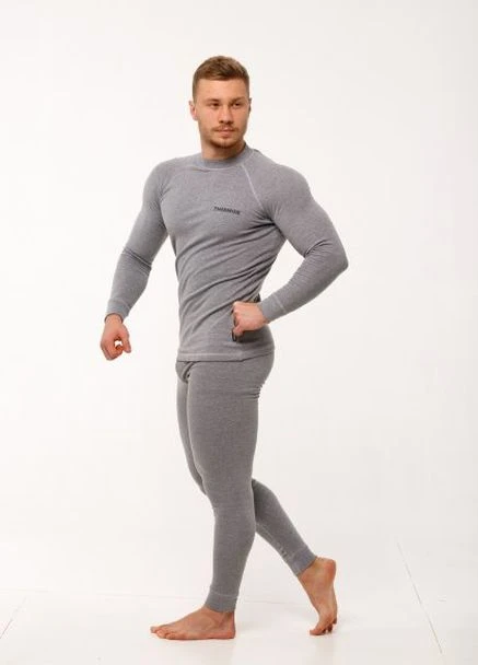 Мужской термокомплект ThermoX Basic Grey (267508251)