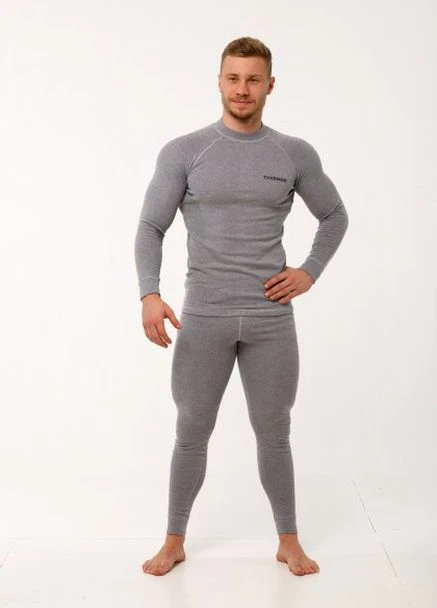 Мужской термокомплект ThermoX Basic Grey (267508251)