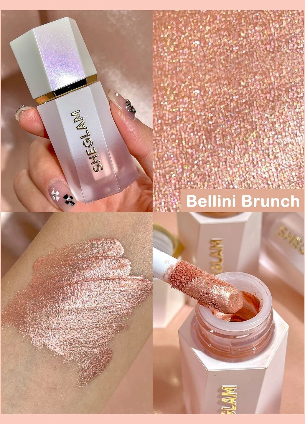 Рідкий хайлайтер Bellini Brunch, 5,2 мл Sheglam (267320837)