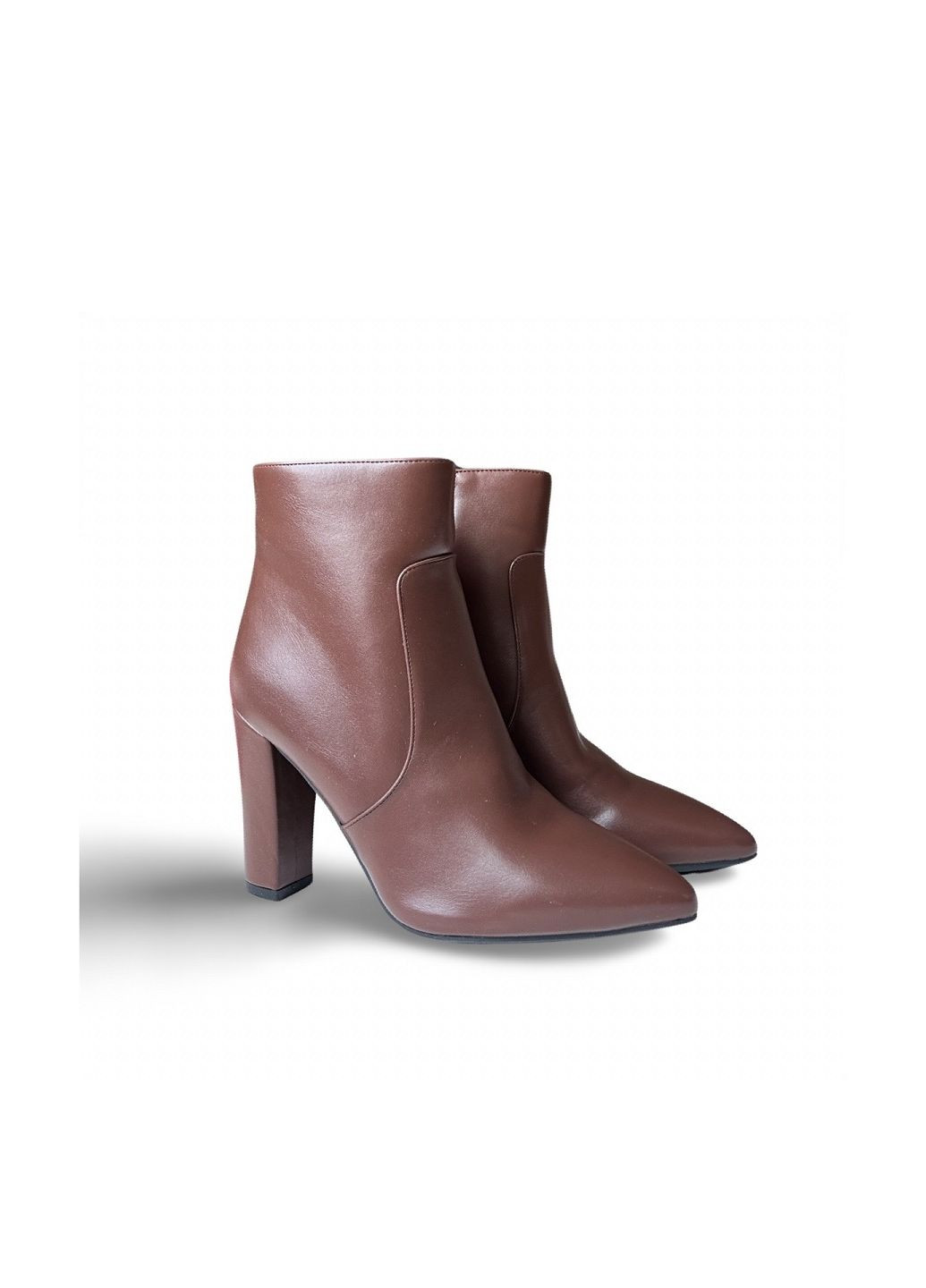 Коричневі демісезонна ботильйони No Brand