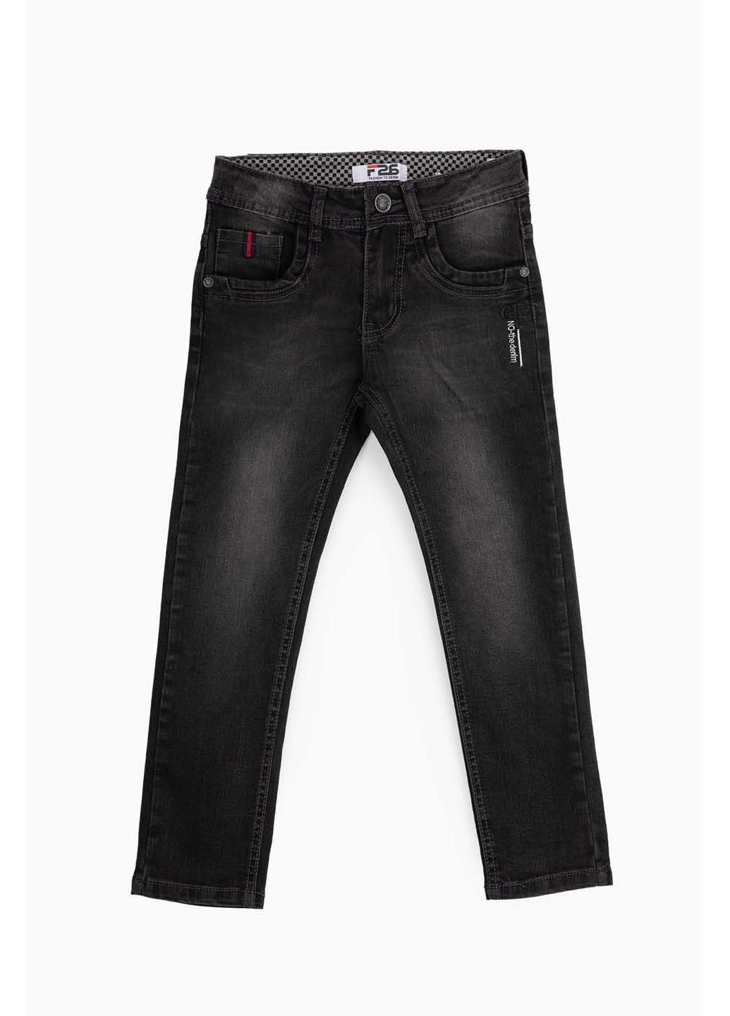Черные демисезонные джинсы Неслухнянки