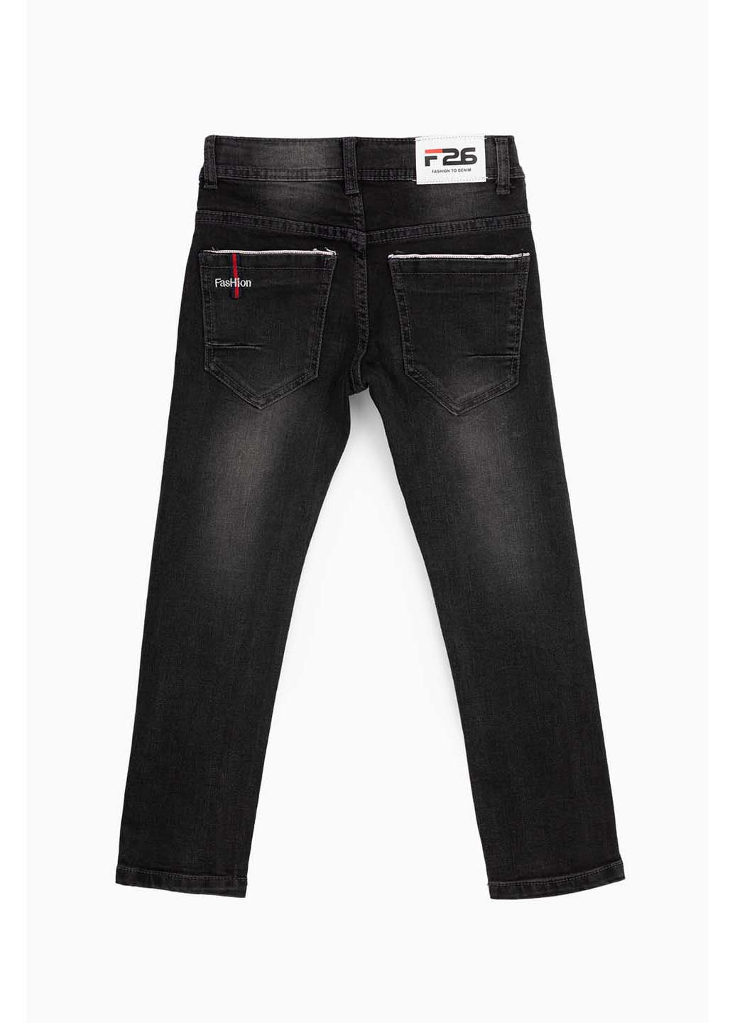 Черные демисезонные джинсы Неслухнянки