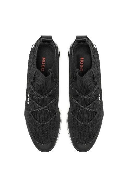 Черные демисезонные кроссовки Hugo 50470197