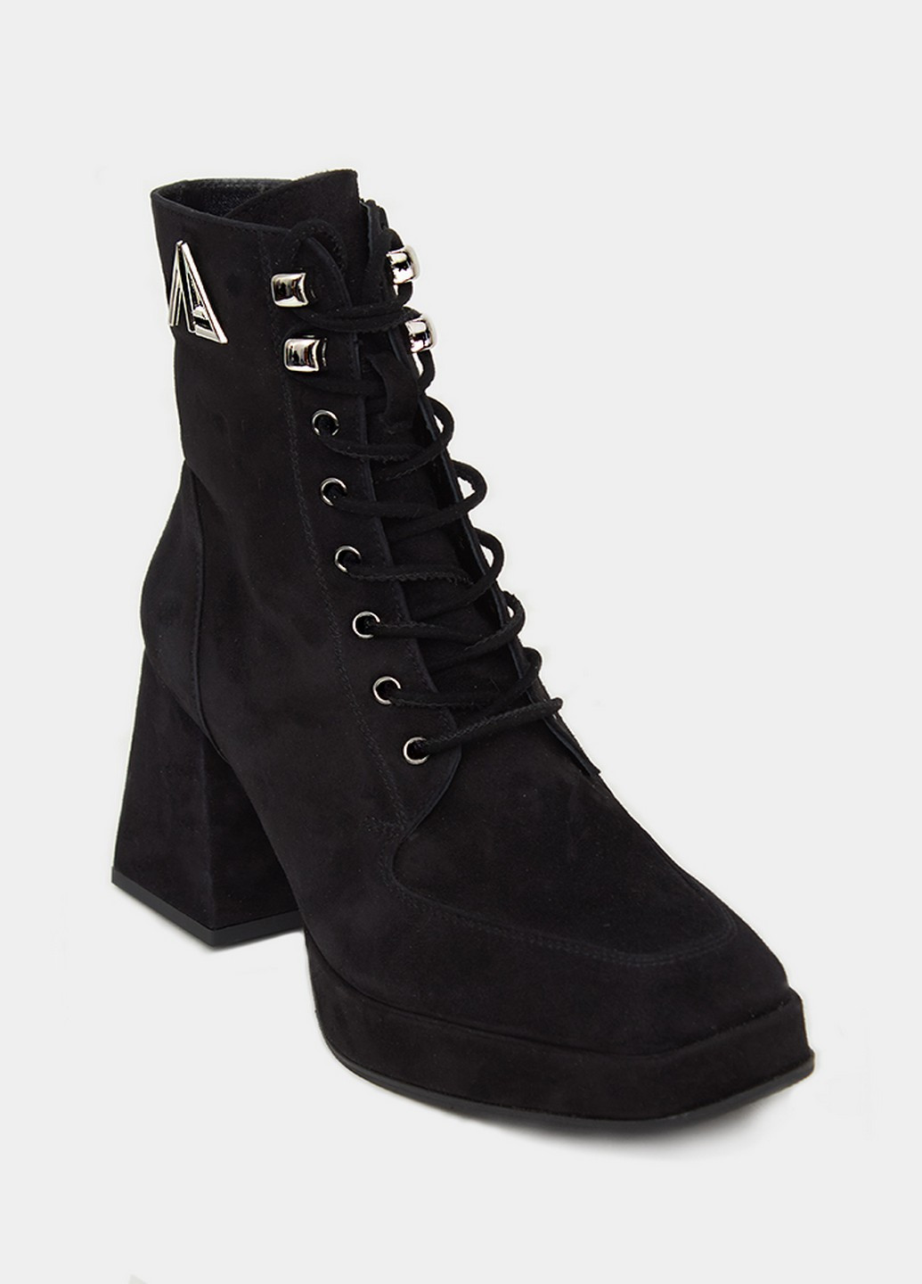 Черные зимняя ботильоны Via del Garda