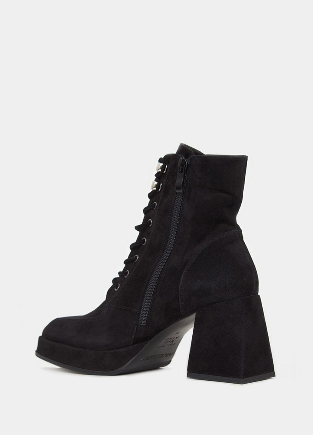 Черные зимняя ботильоны Via del Garda