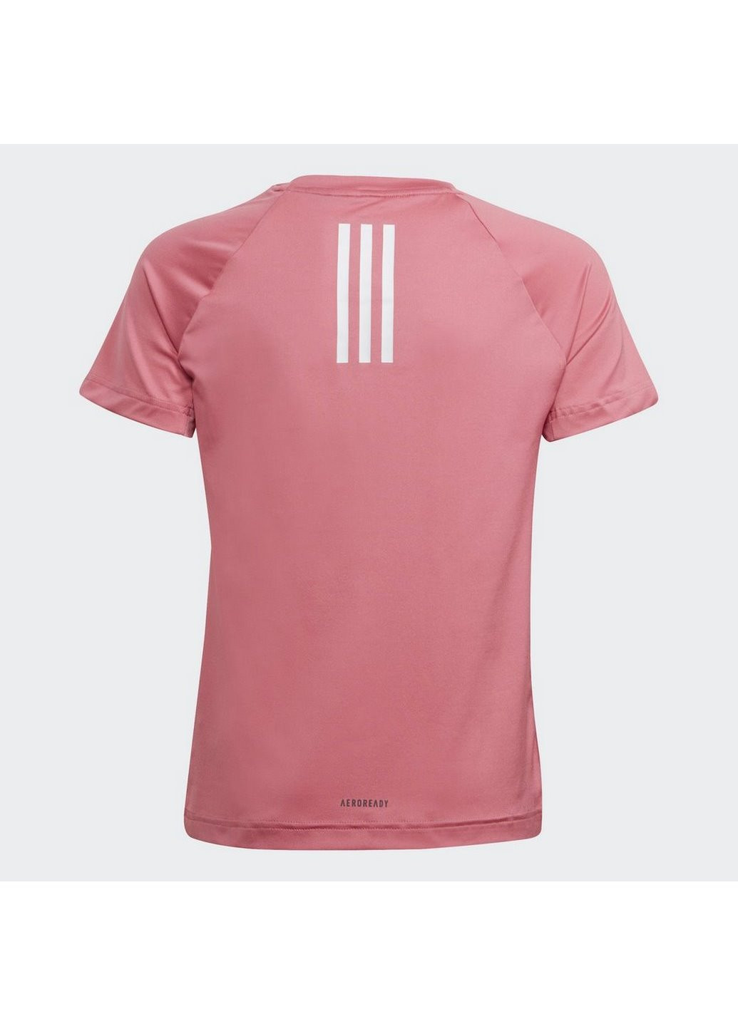 Розовая демисезонная детская спортивная футболка xfg aeroready h40092 adidas