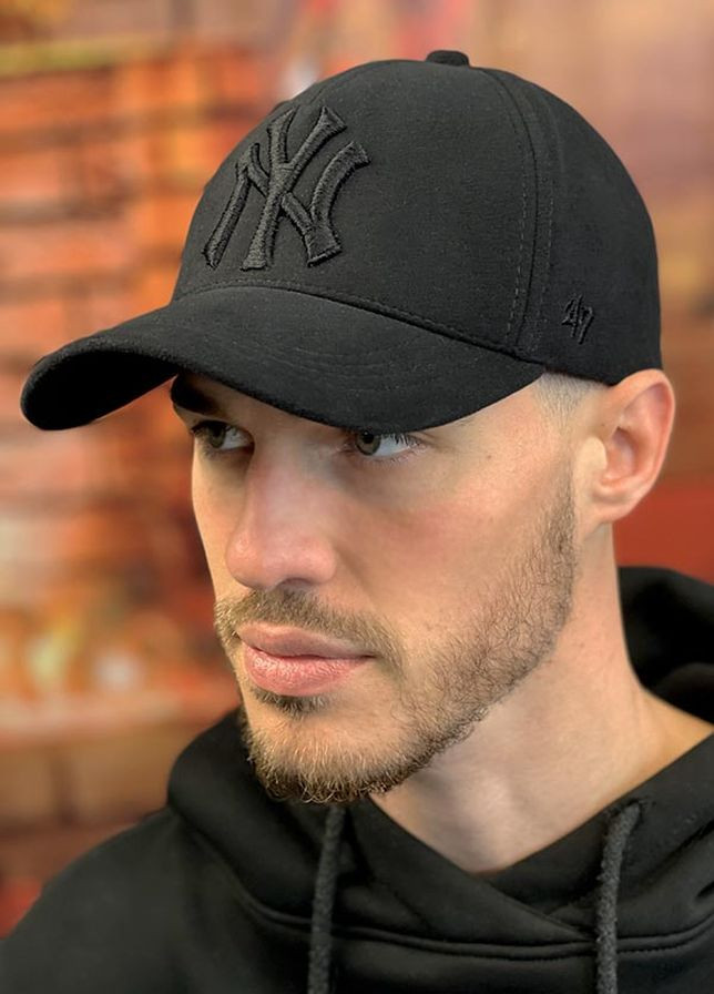 Кашемірова чоловіча бейсболка NY Braxton (267496430)