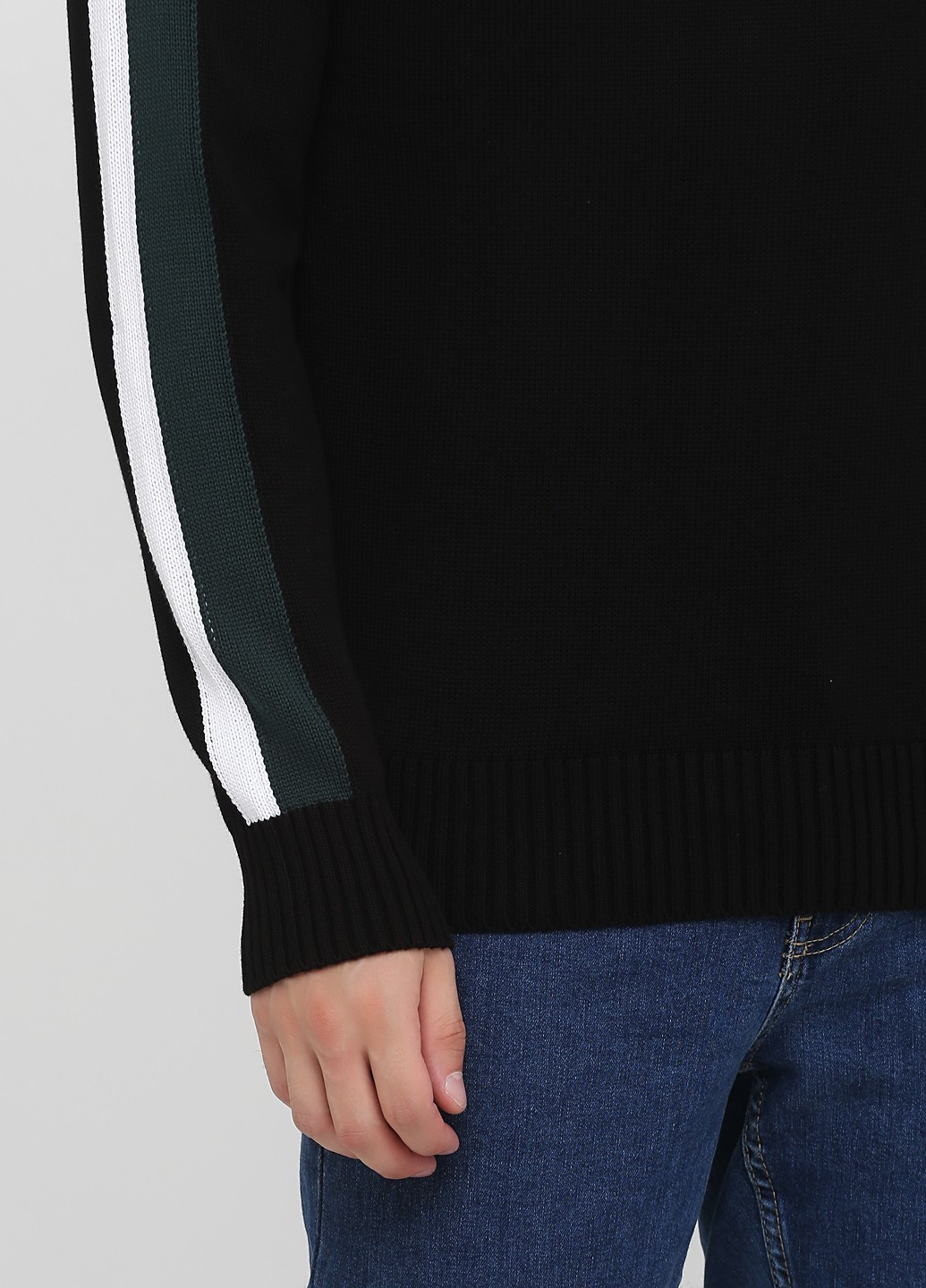Черный демисезонный свитер Liu Jo