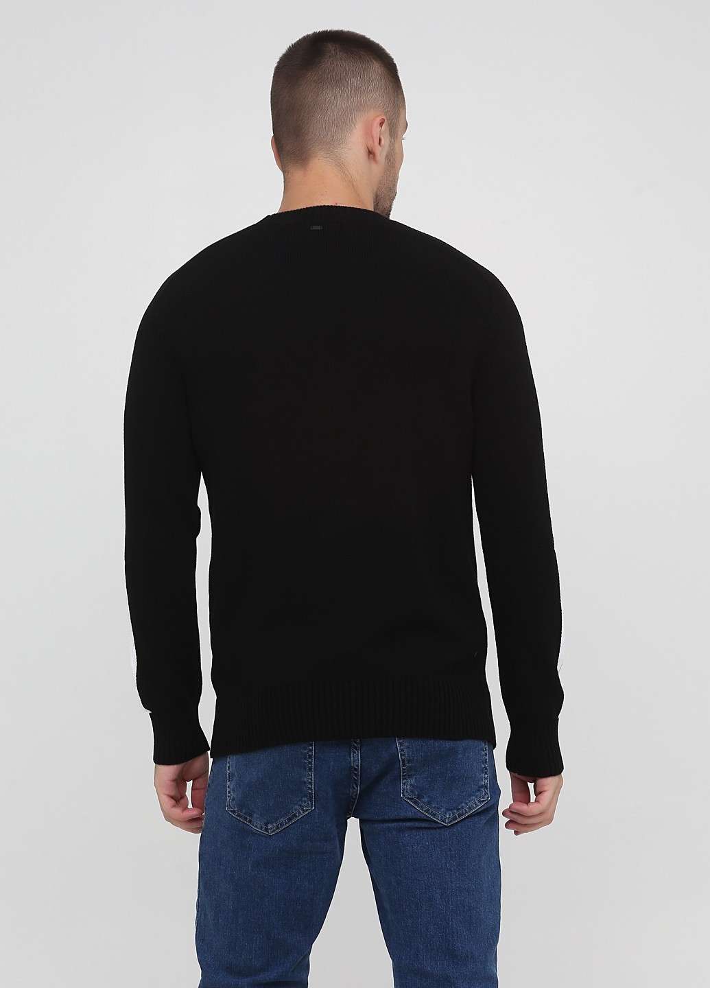 Черный демисезонный свитер Liu Jo