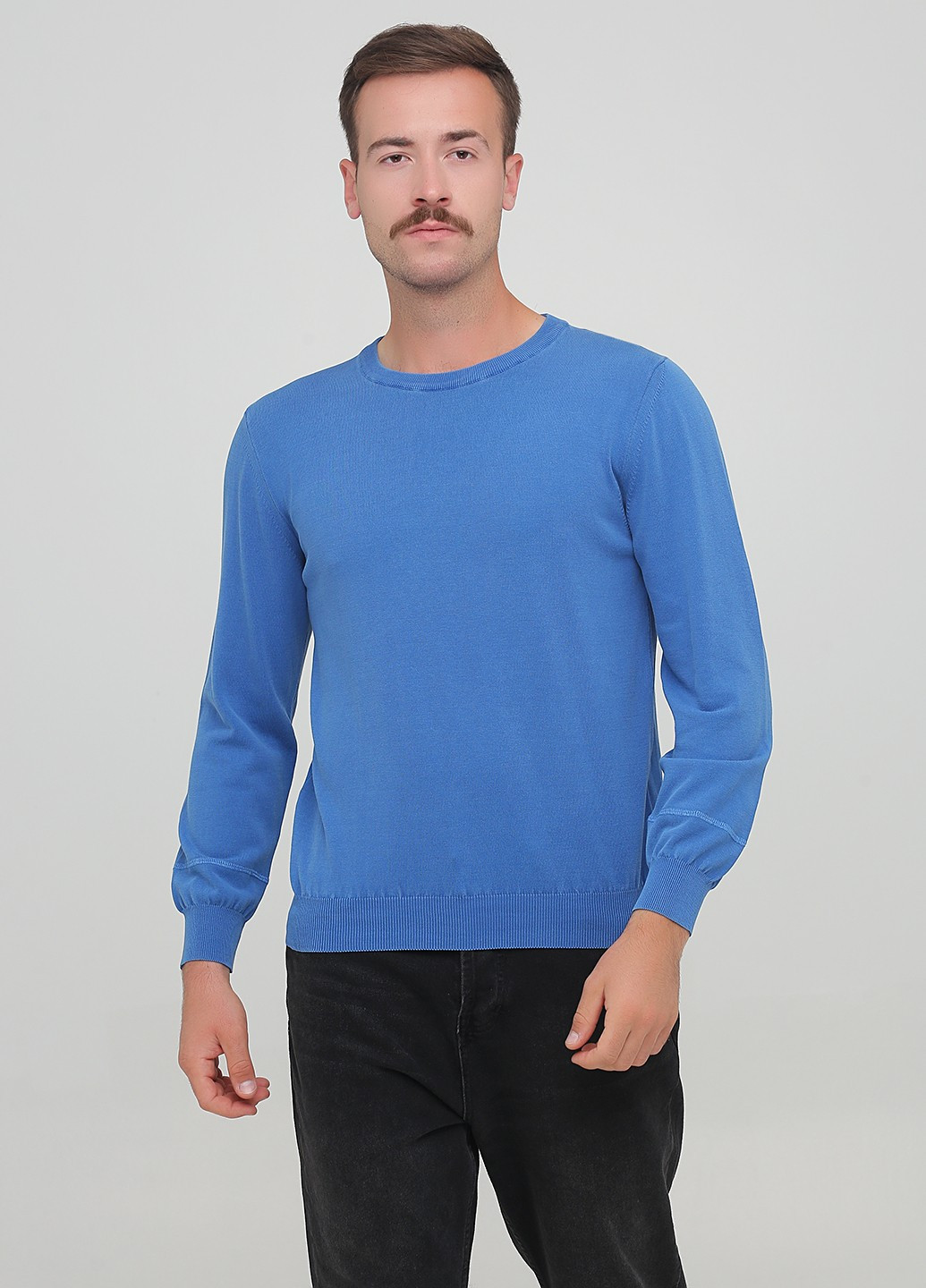 Блакитний демісезонний светр Formenti