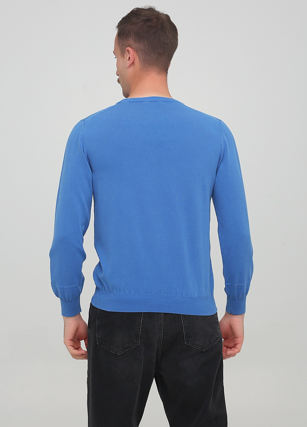 Блакитний демісезонний светр Formenti