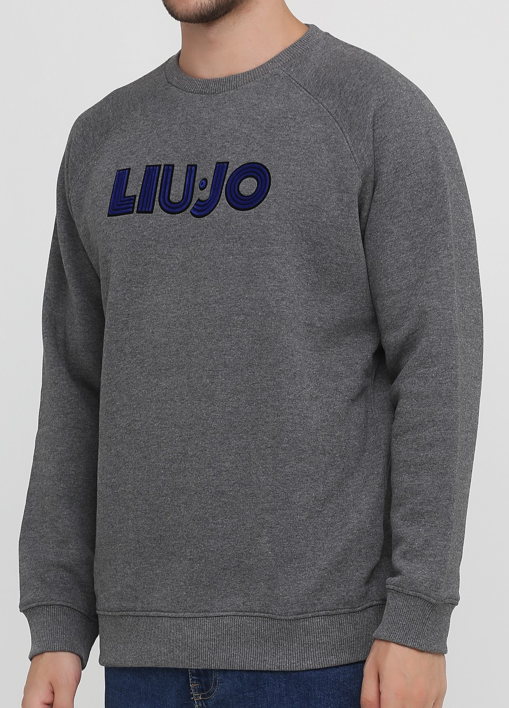 Серый демисезонный свитер Liu Jo