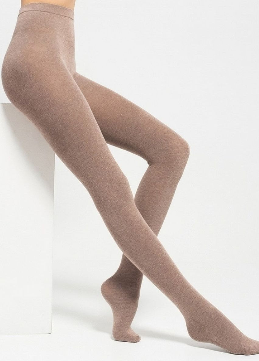 Хлопковые колготки без шортиков Legs 602 Cotton 110d beige (267496210)