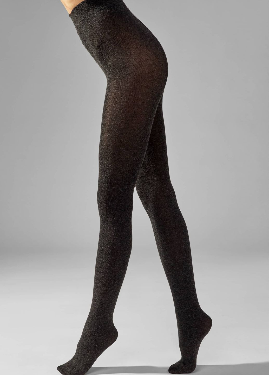 Теплые колготки с ангоровой шерстью Legs l1511 angora viscosa gray (267496213)