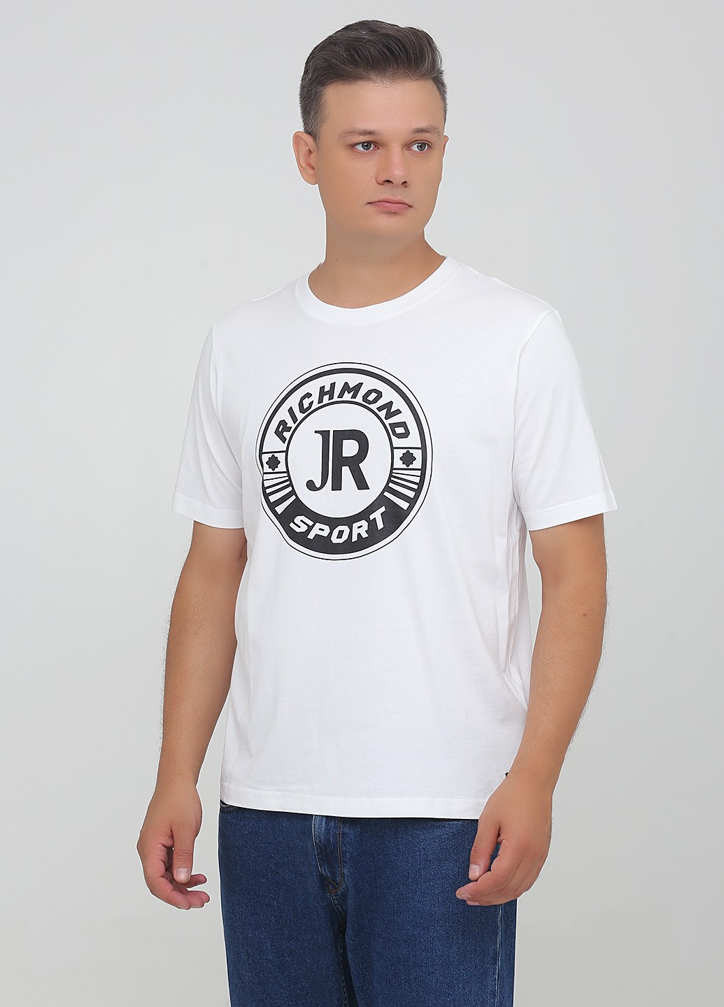 Белая футболка John Richmond