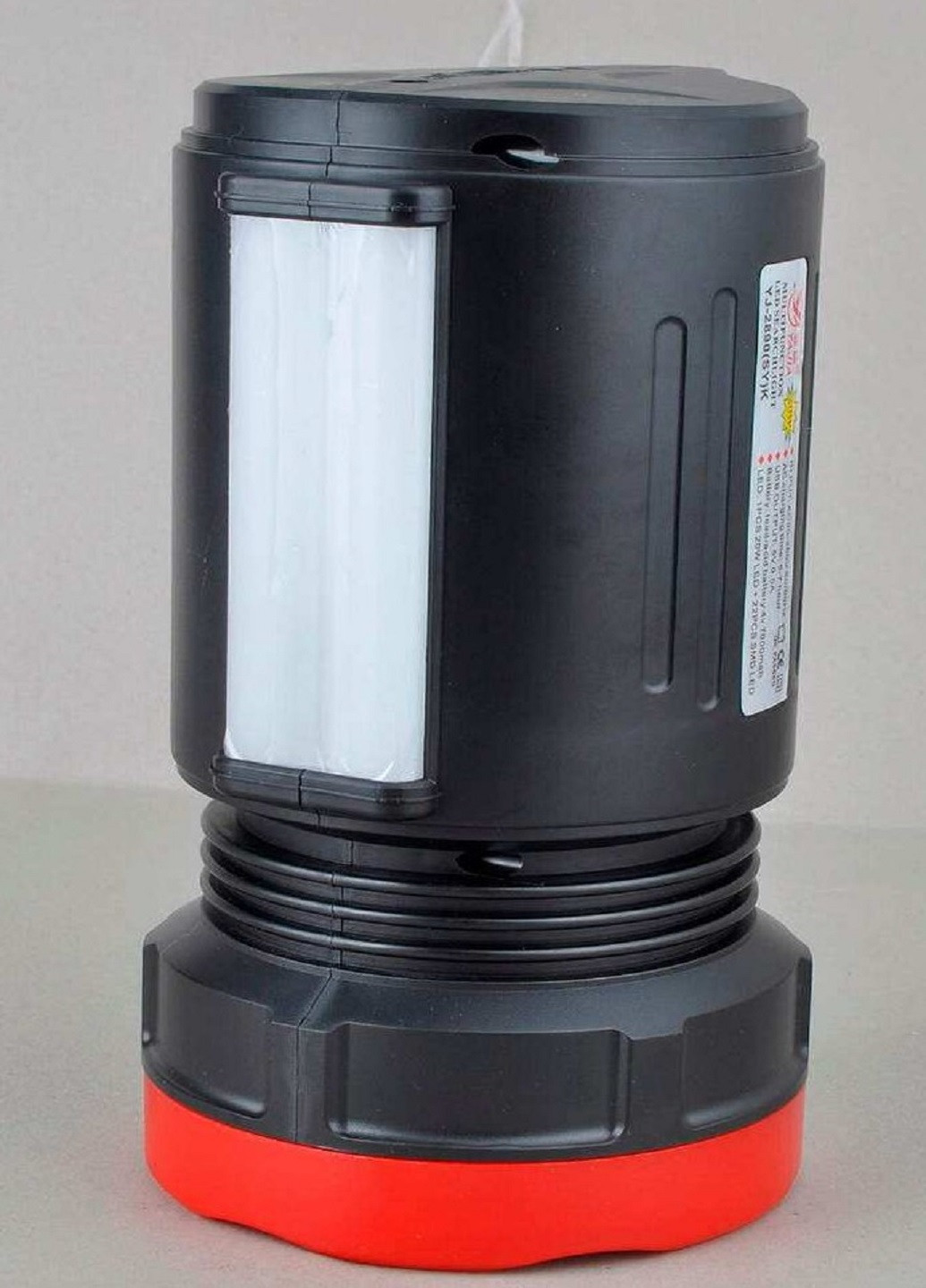 Ручний універсальний акумуляторний ліхтар YAJIA YJ 2890(SY)K з бічною панеллю VTech (267727070)
