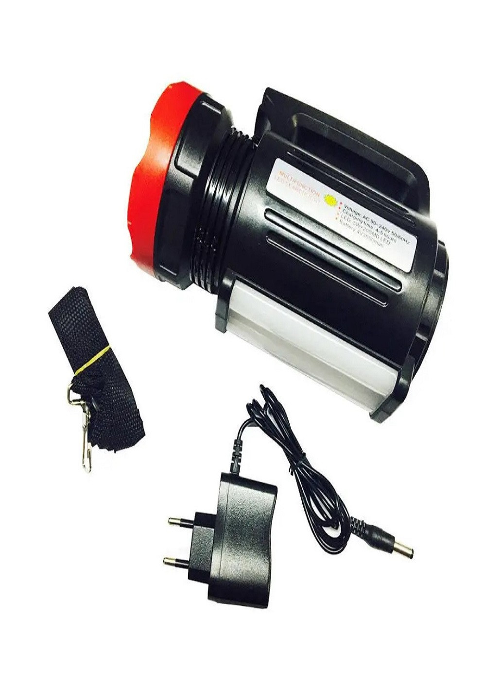 Ручний універсальний акумуляторний ліхтар YAJIA YJ-2895U з бічною панеллю VTech (267727061)