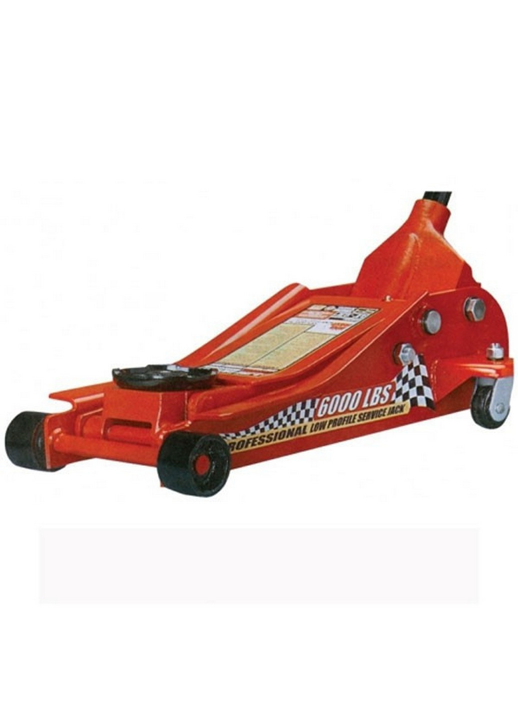 Домкрат гідравлічний низькопідхватний 2.5т 85-455 мм TORIN (267655411)