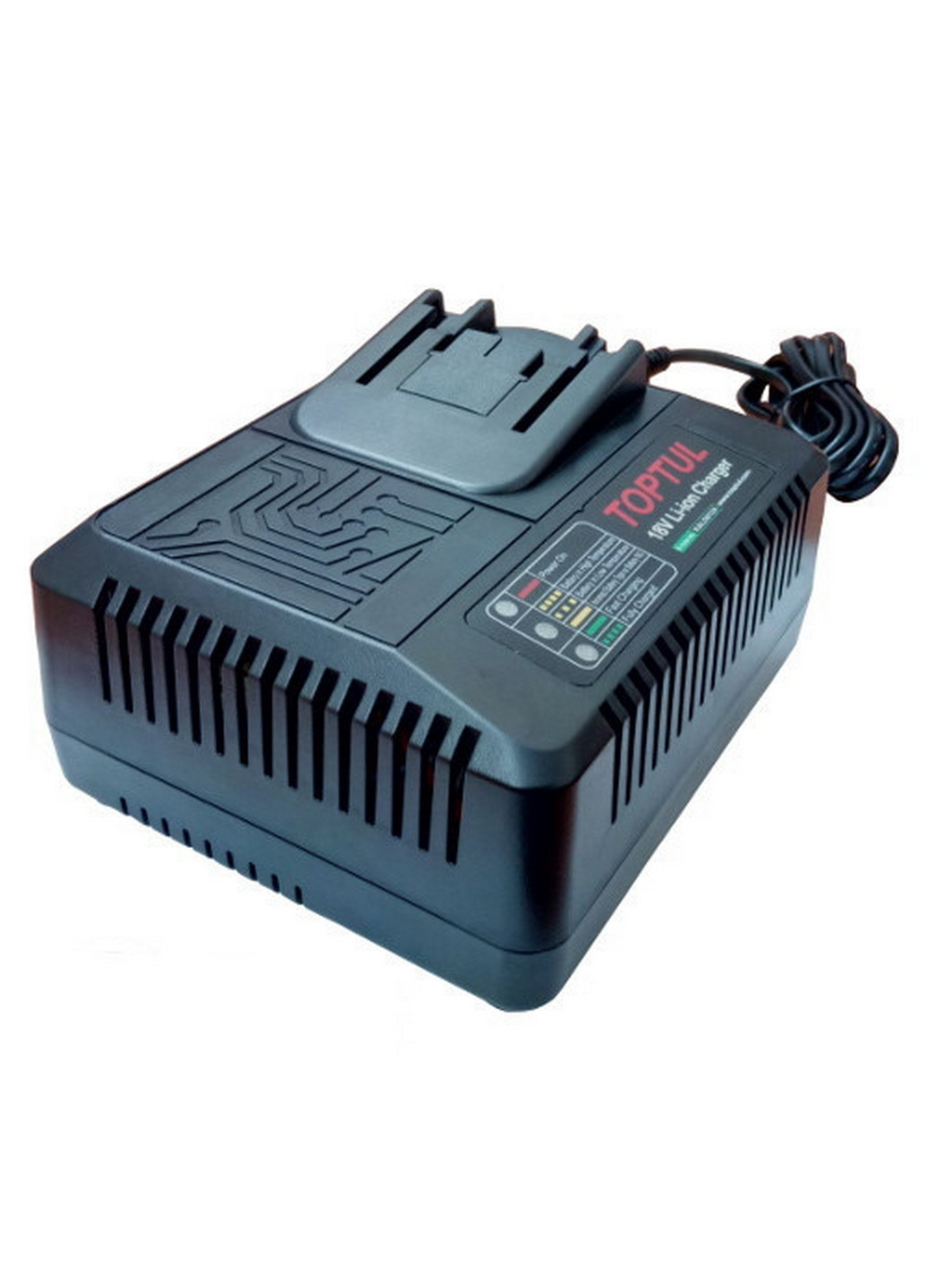 Зарядний пристрій для гайковерта 18V TOPTUL (267654289)