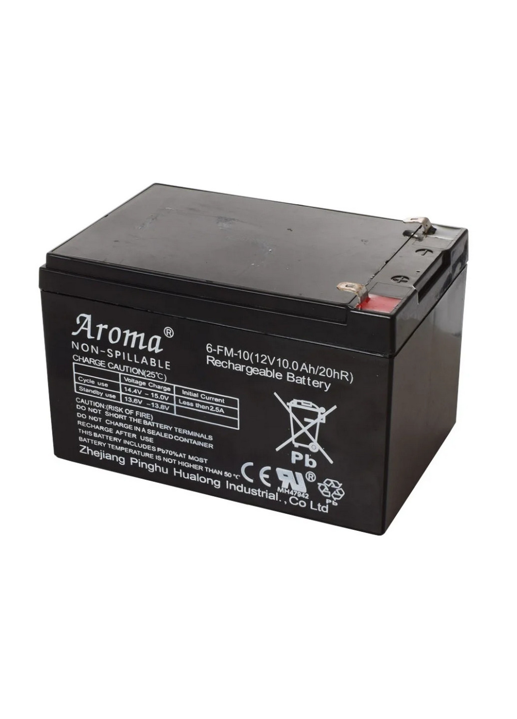 Аккумуляторная батарея универсальная 12V10Ah-BATTERY 9,5х15,3х10 см Aroma (267654908)