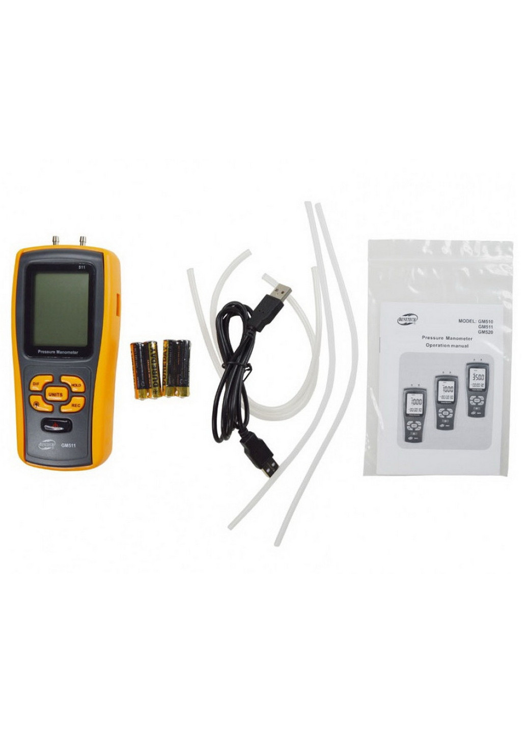 Диференціальний мікроманометр USB, ±10 кПа BENETECH (267657586)