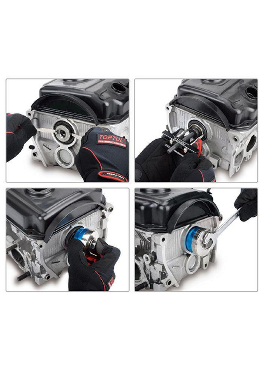 Комплект для снятия/установки сальников универсальный 22ед. TOPTUL (267658173)