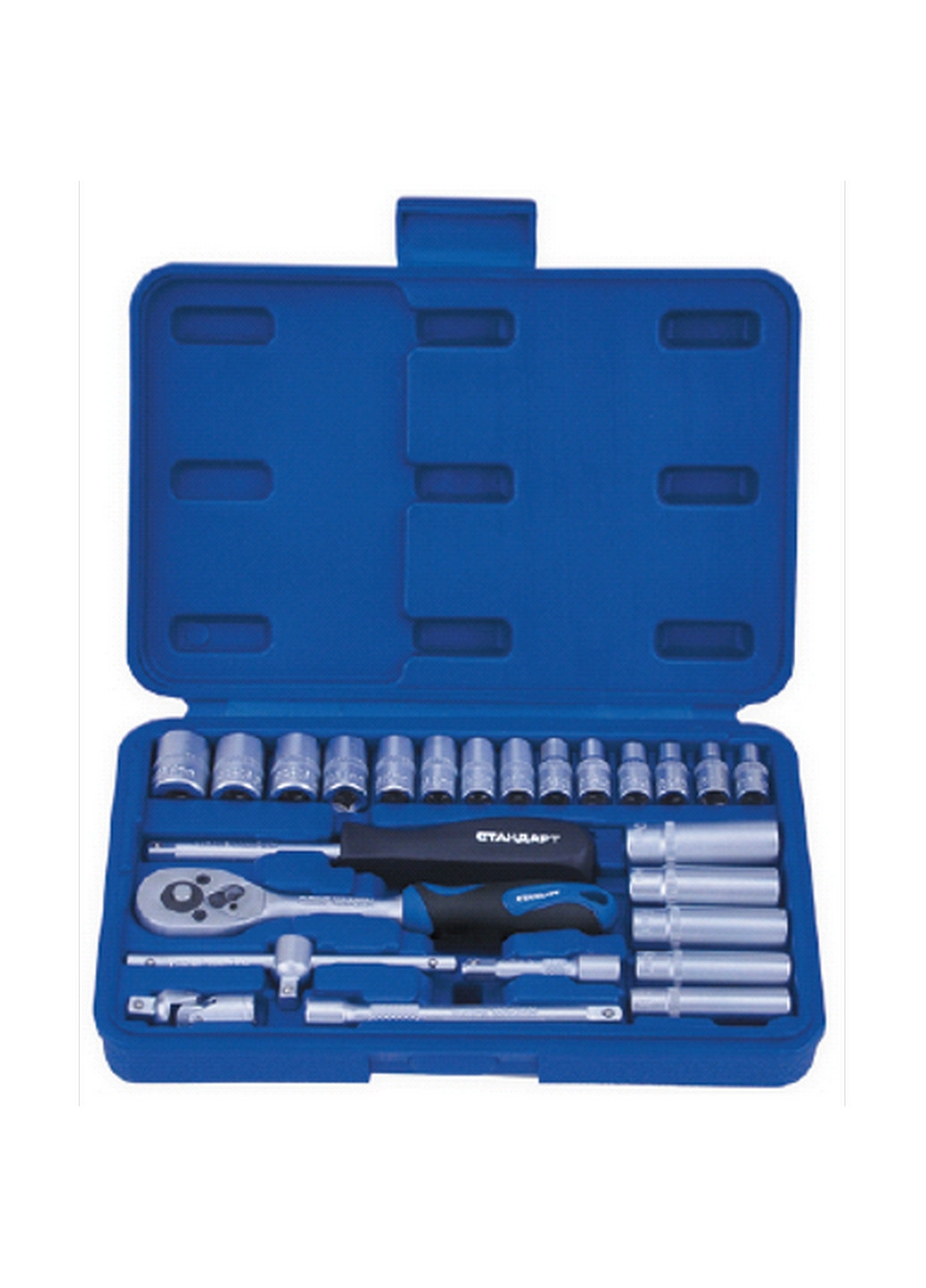 Комплект інструменту 1/4" 26 од. СТАНДАРТ (267658336)