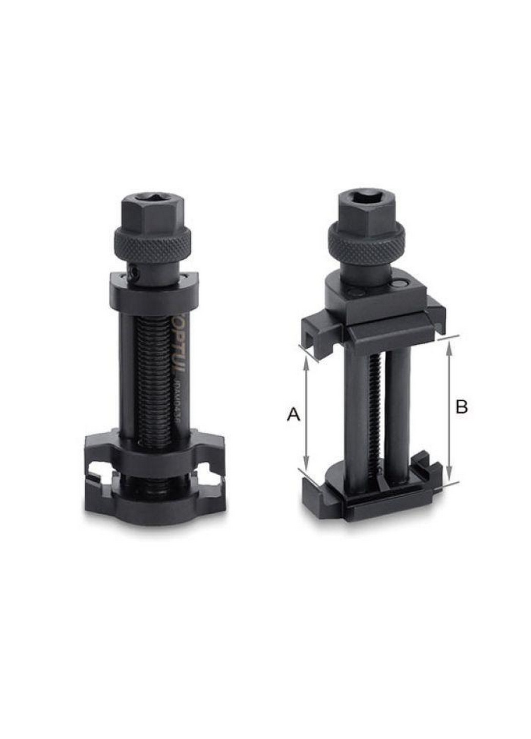 Съемник хомутов винтовой трехсторонний 80мм TOPTUL (267655167)