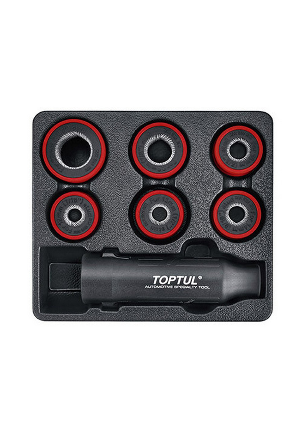 Комплект інструменту для чищення колісних шпильок 8од. TOPTUL (267655168)