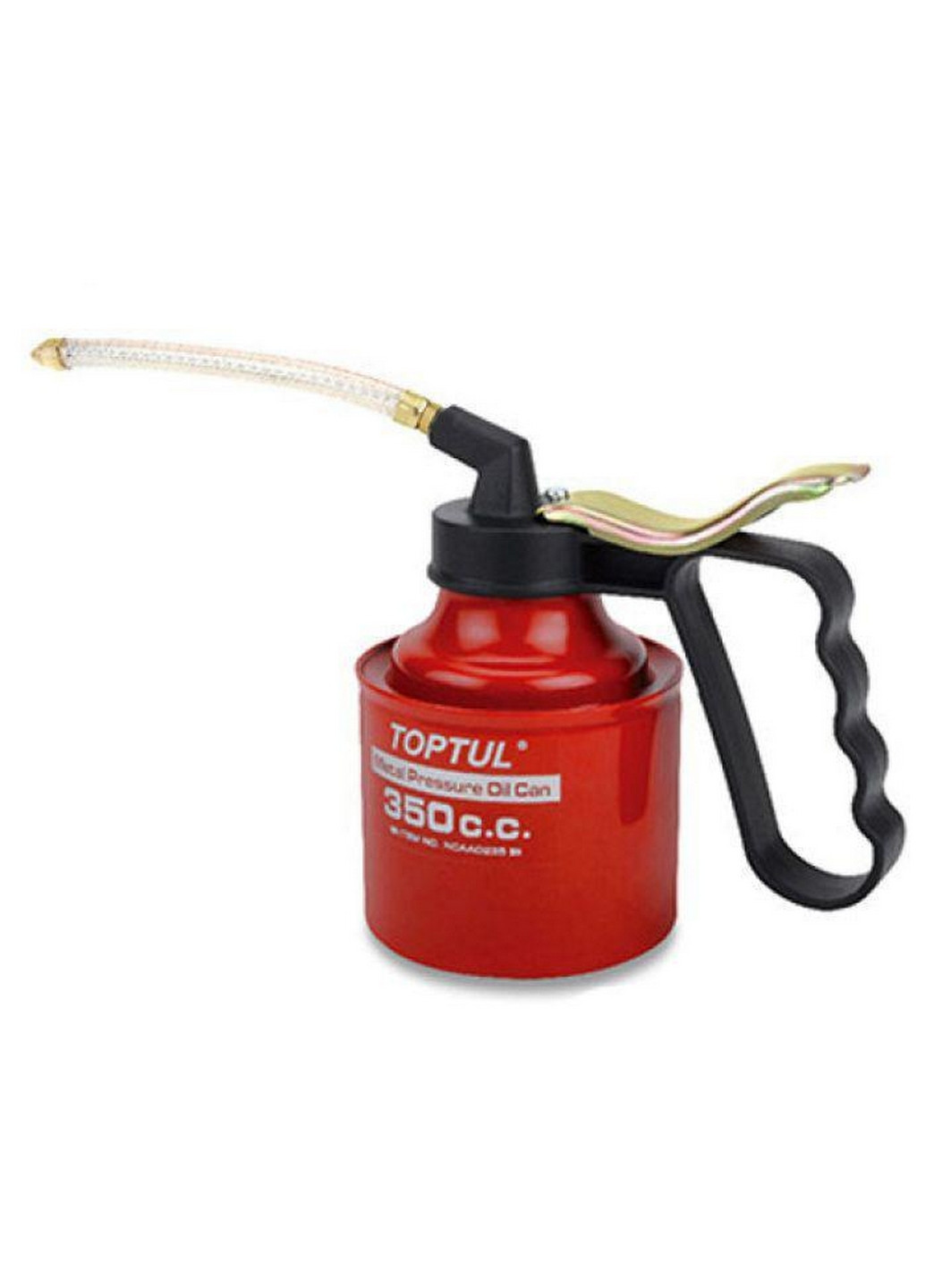 Масленка металлическая 350 мл гибкий наконечник TOPTUL (267658144)
