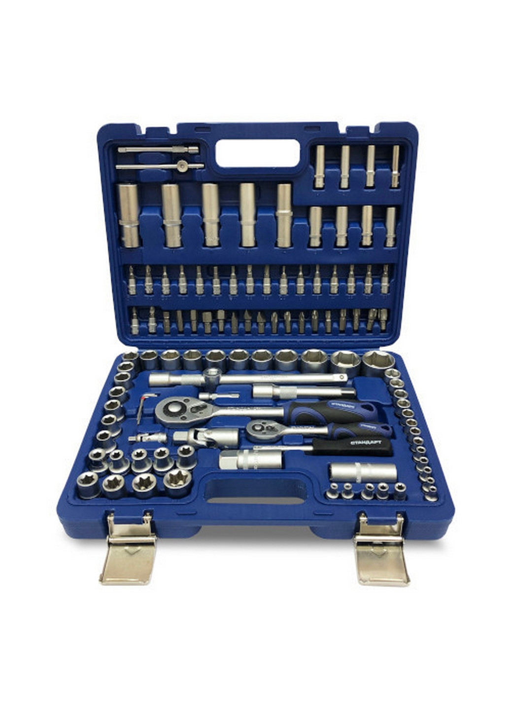 Автомобільний набір інструментів 1/4", 1/2" 108од. (6-гр.) СТАНДАРТ (267655324)