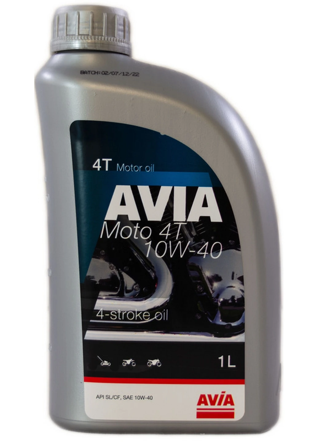 Масло 4-Т 10w40 1л Moto 4T, API SL/CF Avia (267658782)