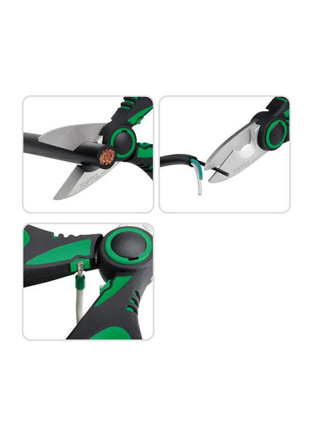 Ножницы электрика универсальные усиленные TOPTUL (267657336)