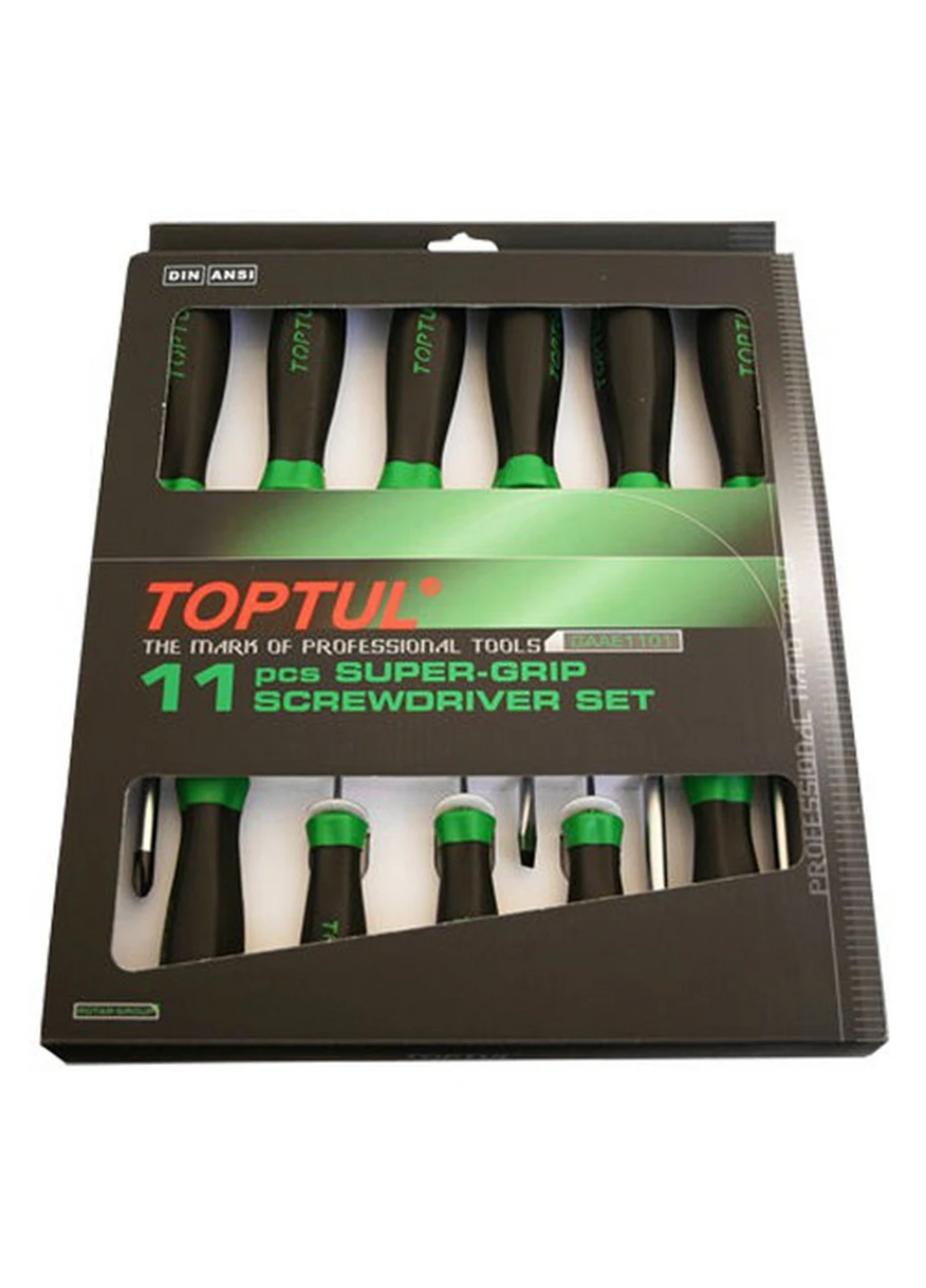 Комплект отверток 11 ед. TOPTUL (267656251)