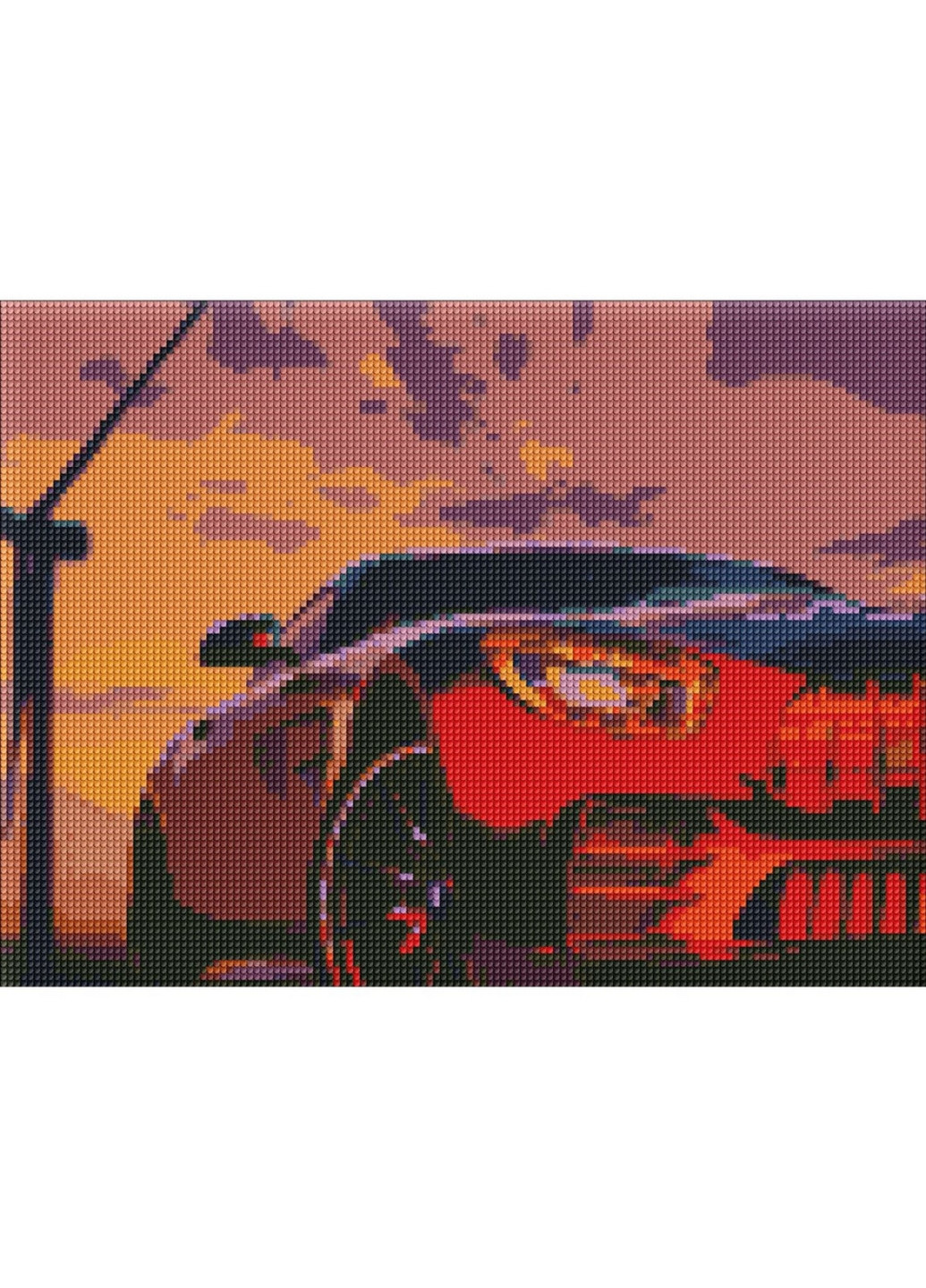 Діамантова мозаїка "Сталева потужність" 30х40 см Идейка (267655761)