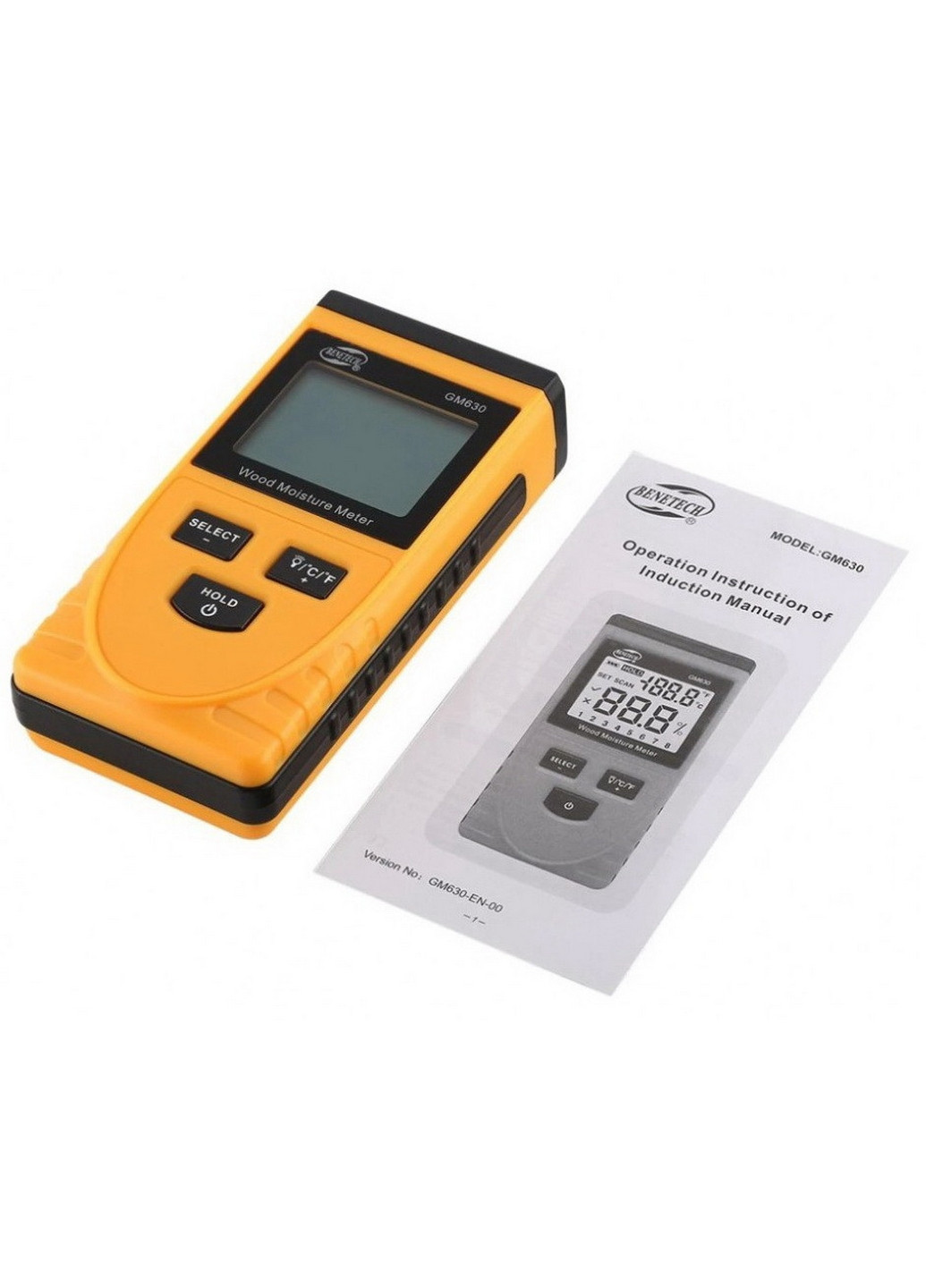 Вологомір безконтактний будматеріалів 0,5-79,5% BENETECH (267659578)