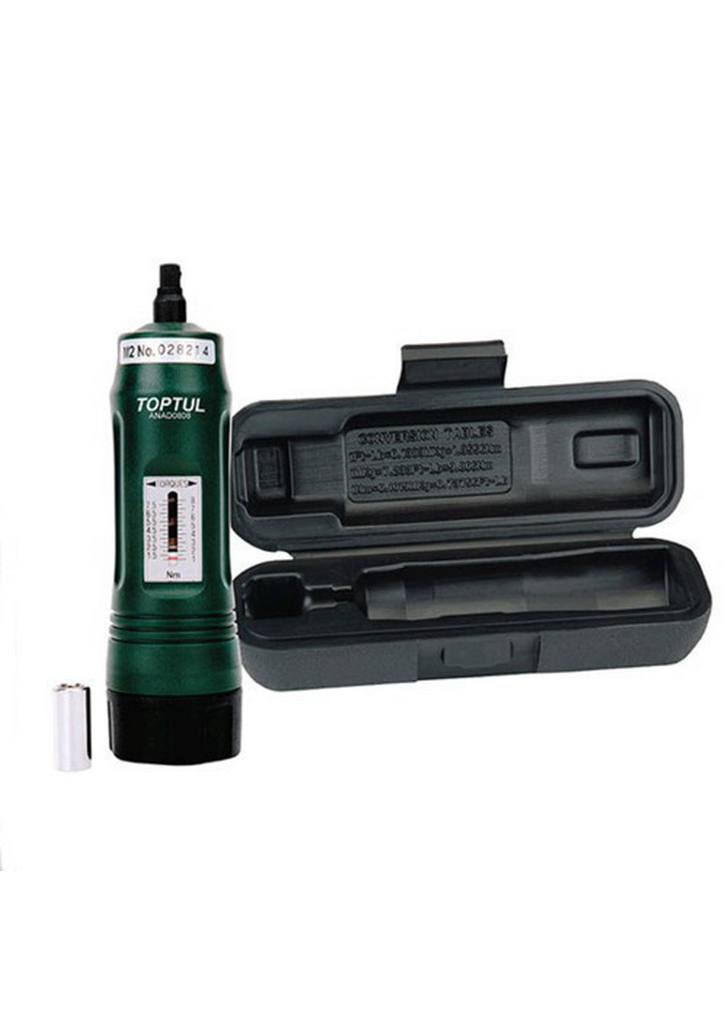 Викрутка динамометрична + битоутримувач 1-8Nm TOPTUL (267658215)