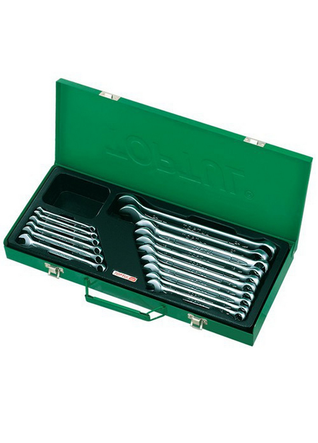 Комплект ключей рожково-накидных 16 шт. 6-24мм (кейс) TOPTUL (267654268)