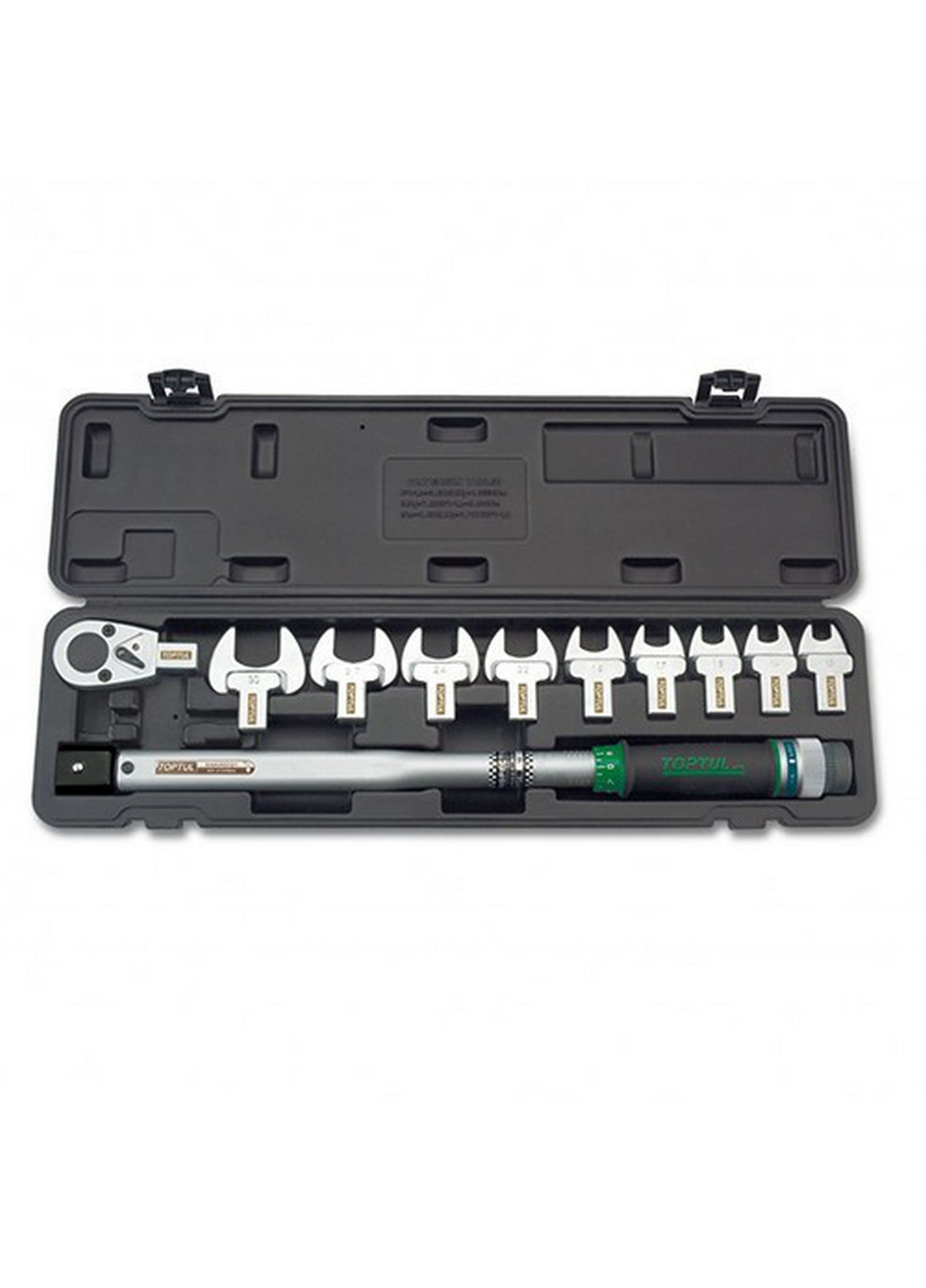 Комплект динамометрический 1/2" 11ед. 40-210Nm TOPTUL (267658055)