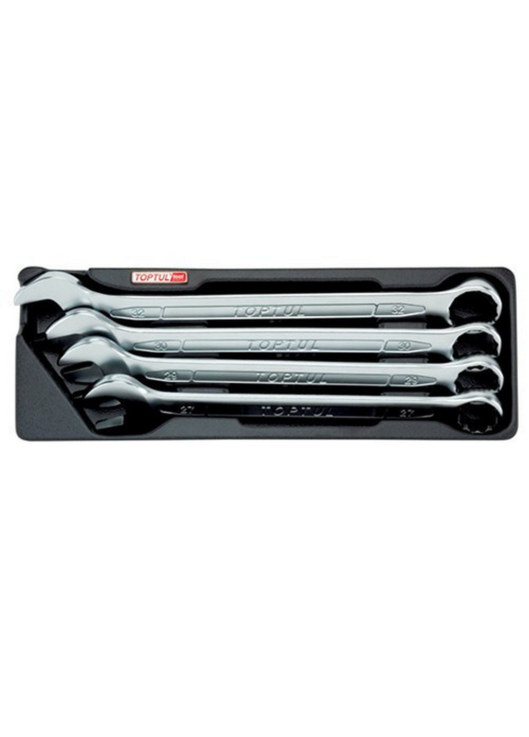 Комплект рожково-накидных ключей 27-32мм 4ед.(в ложементе) TOPTUL (267655077)