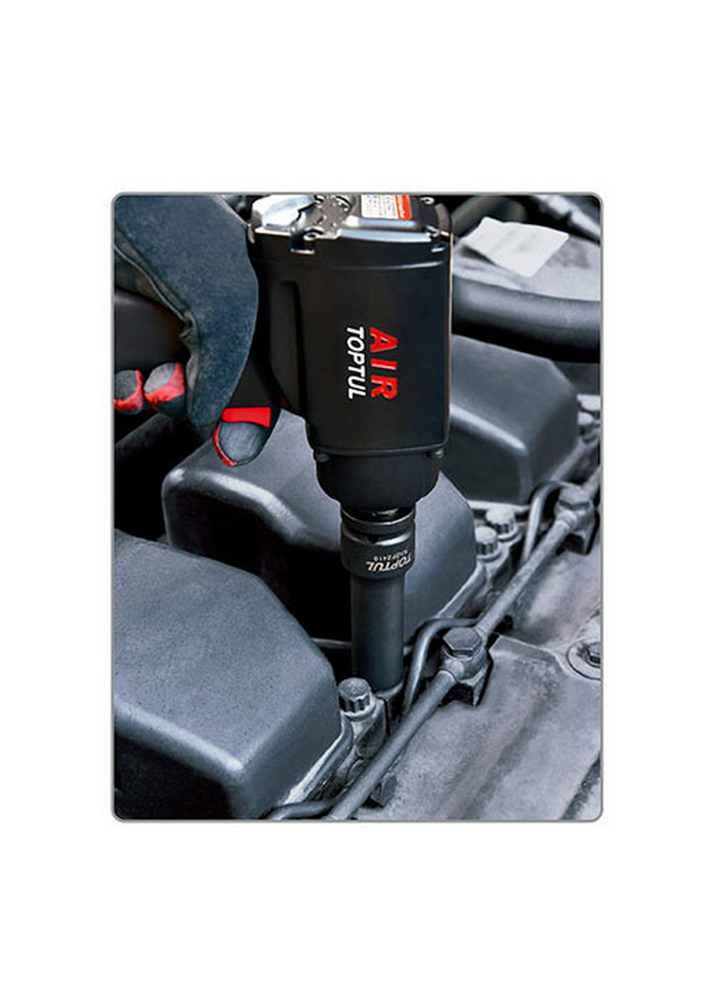 Комплект головок длинных ударных 3/4" E18, E20, E22, E24, 17мм, 19мм 6 ед. TOPTUL (267657353)