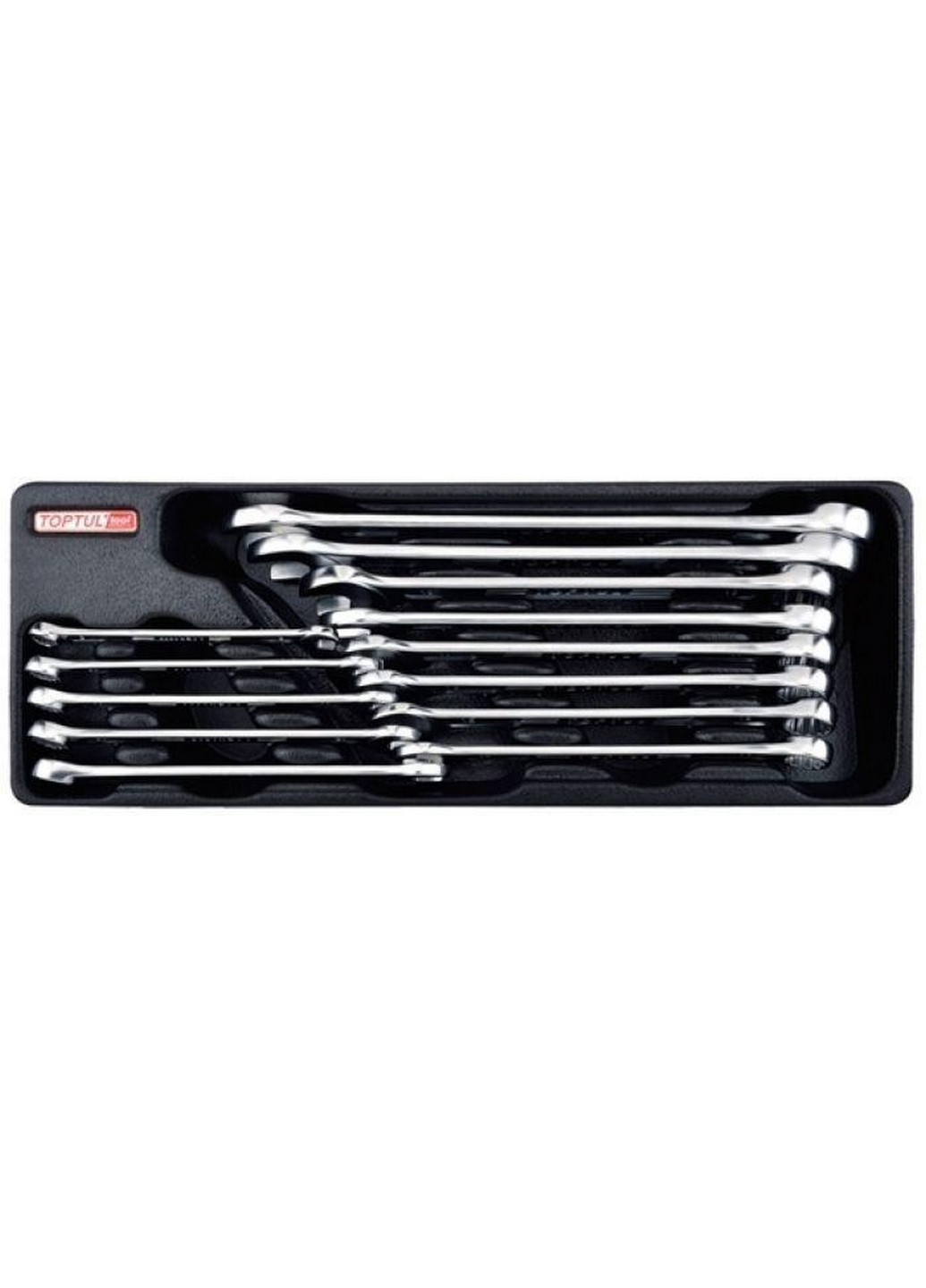 Комплект ключів комбінованих дюймових 1/4"-5/16"мм 13 од. (у ложементі) TOPTUL (267659175)