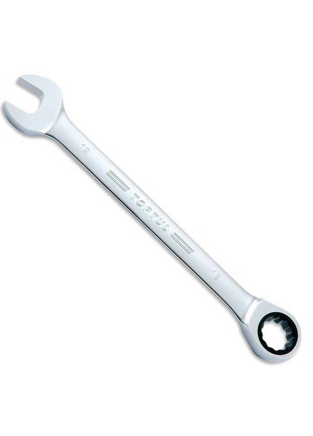 Трещоточный ключ комбинированный 10мм TOPTUL (267659106)