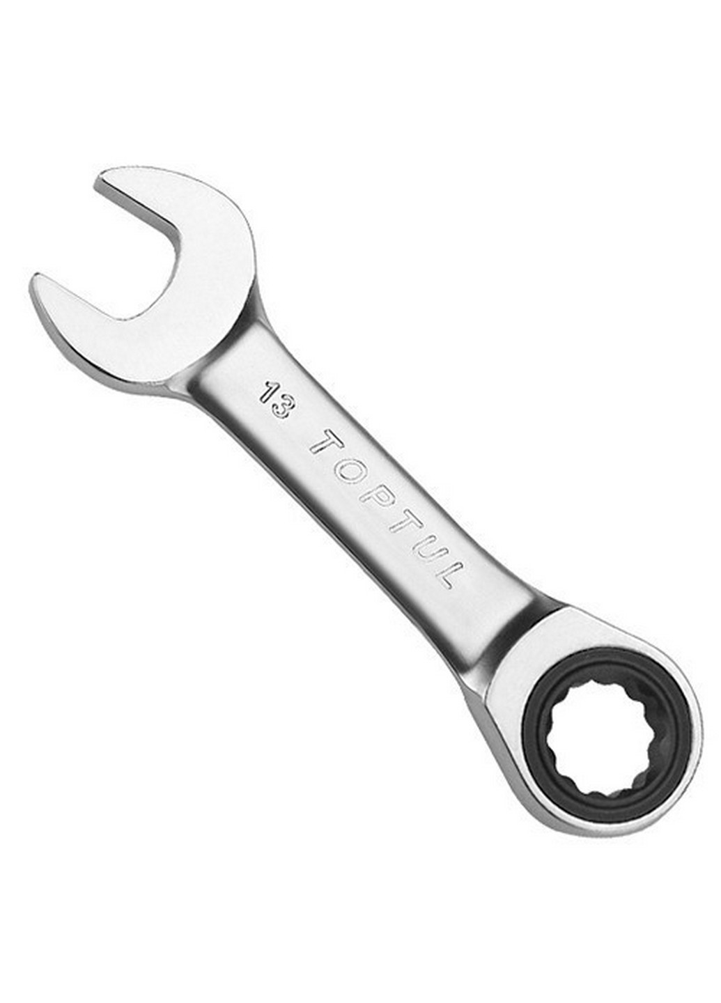 Ключ с трещеткой комбинированный укороченный 18мм TOPTUL (267657159)