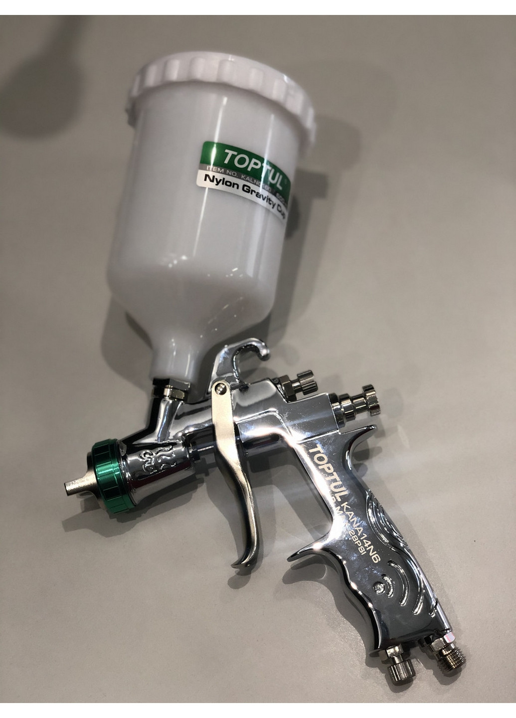 Профессиональный краскопульт HVLP ВП бачок 600мл, 1,4мм TOPTUL (267657249)